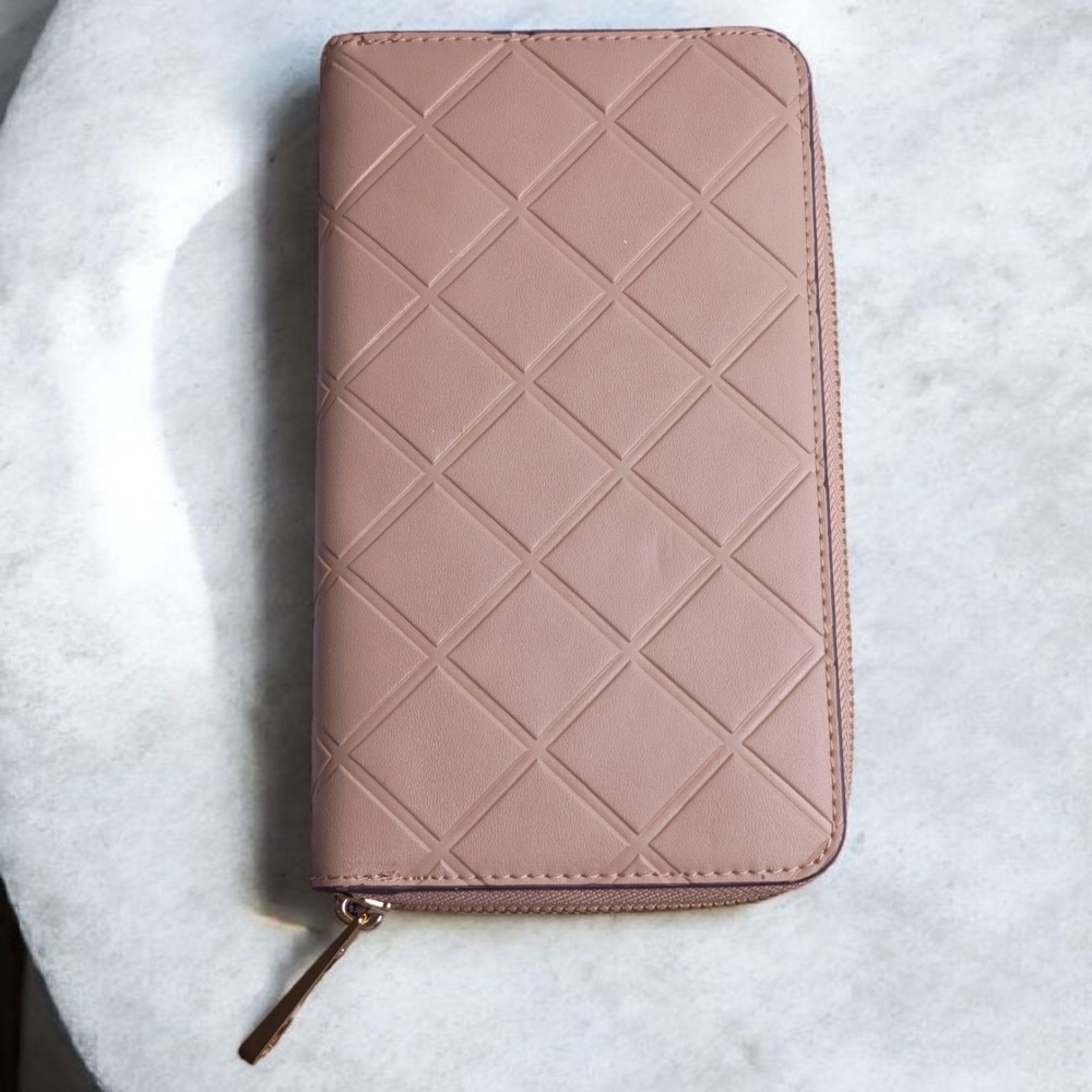 Aldo Blush Quilted Women's Wallet
